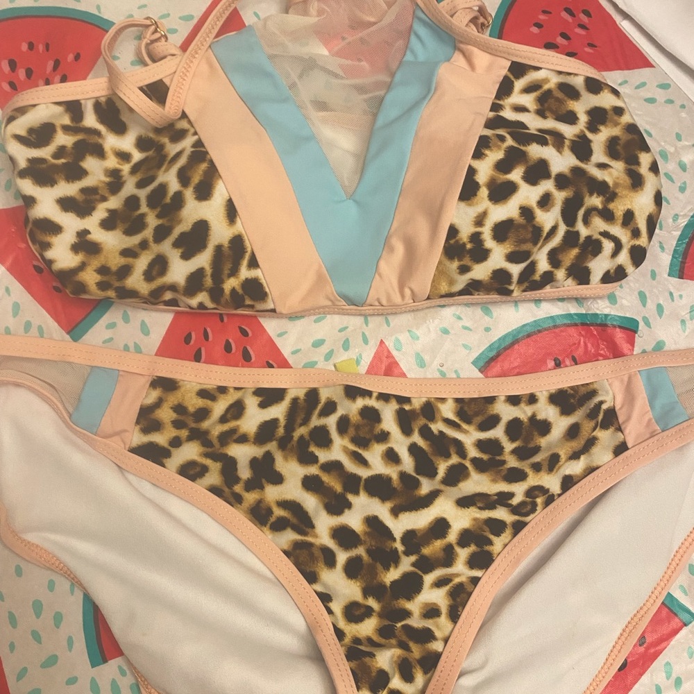 Two piece bathing suit